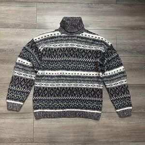 Vtg 90s Carly Blake Knit Pullover Sweater Size L  Acrylic Blend Made In USA